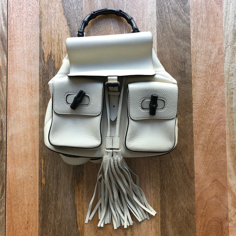 Gucci Bamboo Tassel Backpack